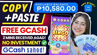 EARN UNLIMITED P10000 GCASH  COPY  PASTE 2 MINUTES PAYOUT AGAD NO PUHUNAN  OWN PROOF [upl. by Felty]