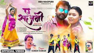 A SAJNI  IGNESH  RAJU AND CHANDNI  NAGPURI VIDEO SONG 2024 [upl. by Beaston]