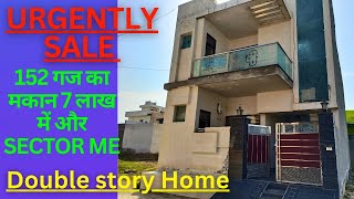 152 gaj ghar bikau Double Story House For Sale urgently Property itna sasta makan kahi nhi milna [upl. by Airitac321]