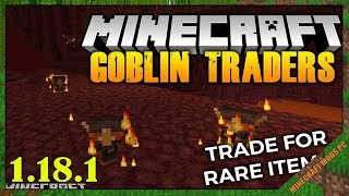 Goblin Traders Fabric Mod 1181 Download  How to install it for Minecraft PC [upl. by Efi]