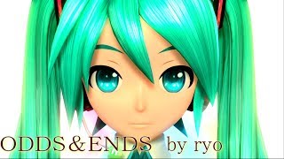 60fps Full風 ODDSampENDS  Hatsune Miku 初音ミク Project DIVA Arcade English lyrics Romaji subtitles PDA [upl. by Ellehsim]