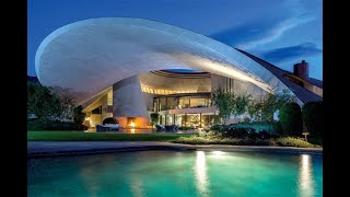 Bob Hope House by John Lautner complete overview and walkthrough [upl. by Annayad]