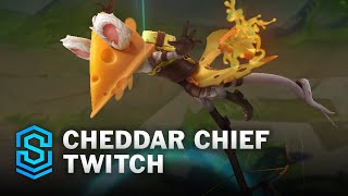 Cheddar Chief Twitch Skin Spotlight  PreRelease  PBE Preview  League of Legends [upl. by Lovell]