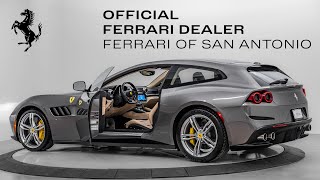 2016 Ferrari GTC4Lusso  Sound Interior and Exterior  Grigio Ferro Metallic 790 [upl. by Nodrog]