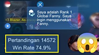 GAMEPLAY FANNY 14000 MATCH ON POINT GAMING GUYS  Mobile Legends [upl. by Hamil852]