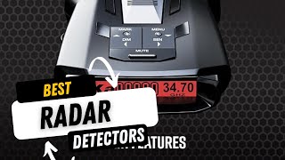 TOP 4 Best Radar Detectors 2023 [upl. by Sinaj]