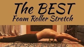 BEST Foam Roller Stretch for Back Shoulders Lats Chest Posture Straighter Handstands amp Bridges [upl. by Enerehs]