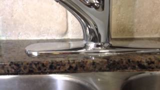 Kohler kitchen faucet  escutcheon plate intended for 3 hole installation [upl. by Yaj]