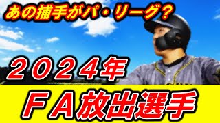 【FA移籍】2024年FA取得選手紹介！来季は捕手争奪戦か！？阪神タイガース大山悠輔選手まで！？ [upl. by Revolc304]