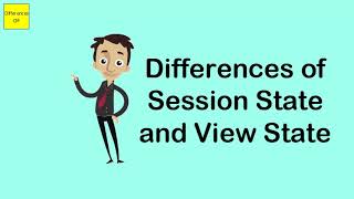 Differences of Session State and View State [upl. by Esinert]