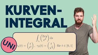 ANALYSIS KLAUSUR Kurvenintegral 2 Art Arbeitsintegral Lösung mit Potentialfunktion und allgemein [upl. by Thury]