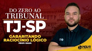 Gabaritando Raciocínio Lógico TJ SP 😎 [upl. by Ahsad838]