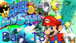 Super Mario Sunshine Walkthrough Part 13  Noki Bay Secret Shines and Delfino Airstrip [upl. by Odnam]