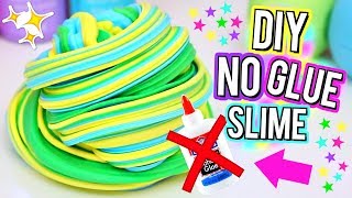 DIY Fluffy Slime WITHOUT GLUE How To Make The BEST SLIME with NO GLUE [upl. by Irret237]