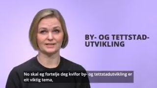 By og tettstadutvikling  opplæring i plan for politikarar [upl. by Gabriella147]