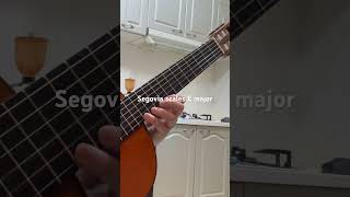 Segovia scales E major guitar [upl. by Nnaeed117]