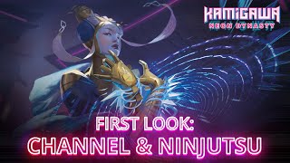 Kamigawa Neon Dynasty First Look Channel amp Ninjutsu [upl. by Home]