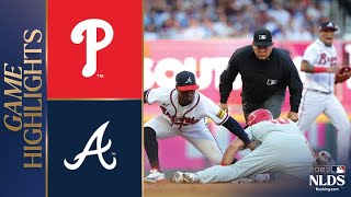 Phillies vs Braves Game 1 Highlights 10723  MLB Highlights [upl. by Garlanda241]