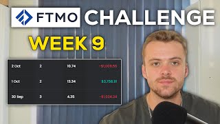 My Journey To Being Funded 200000 FTMO  Week 9 [upl. by Latsirk123]