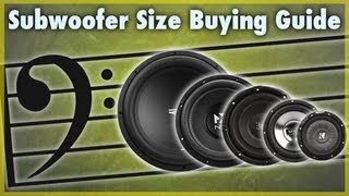 Car Subwoofer Size Buying Guide  What Size of Sub Should I Get [upl. by Dorion]