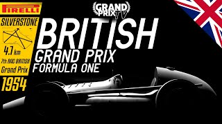 The History of Formula One 1954  British Grand Prix 59 [upl. by Jandel659]