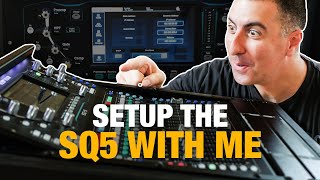 Allen amp Heath SQ5 Setup [upl. by Hite]