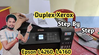 Epson L4260 Duplex Printing Kaise Kare  Epson L4260 Duplex Xerox Kaise Kare [upl. by Airat]