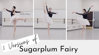 3 Sugarplum Fairy Variations  Ivanov Grigorovich Balanchine  Nutcracker Solo  Kathryn Morgan [upl. by Alekin575]