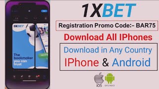 How To Download 1xbet App In iPhone iOS 2024 and Android Install 1xbet App On iPhone In Any Country [upl. by Yhotmit]