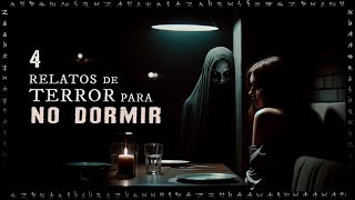 4 Relatos de HORROR para NO DORMIR 27  Historias de Terror Reales  Herr Terror en la Oscuridad [upl. by Walcott421]