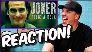 JOKER 2 FOLIE A DEUX Trailer REACTION  DC [upl. by Nageam]