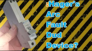 AFDD Hagers Arc Fault Dud Device [upl. by Emse]