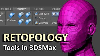 Retopology Tools in 3DSMax [upl. by Hawkie416]