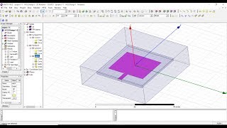 Microstrips Patch antenna with slot array using HFSS [upl. by Odetta]