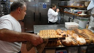 Heat of the Master Bakers Bakery  Baking 100s of Breads at 600am in the morning at Camden Bakery [upl. by Venterea]