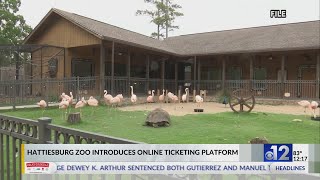 Hattiesburg Zoo introduces new online ticketing platform [upl. by Ashok]