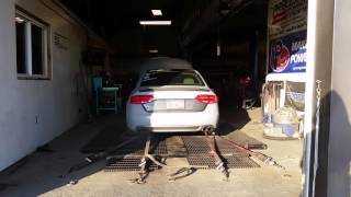 2012 Audi B8 A4 K04  Meth APR 100 Oct Dyno run [upl. by Nref755]