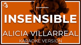 Alicia Villarreal  Insensible A Ti  INSTRUMENTAL KARAOKE [upl. by Seleta196]