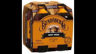 Trying Bundaberg RootBeer [upl. by Ynamreg221]