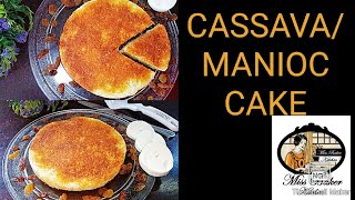 ✔️ මඤ්ඤොක්කා කේක් මඤ්ඤොක්කා වලින් හදන කෑම  Cassava cake manioc cake manyokka cake [upl. by Tomasz]