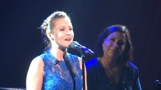 Kristen Bell performs unreleased Frozen demo song quotThe Sparequot at D23 Expo 2015 [upl. by Mazel]