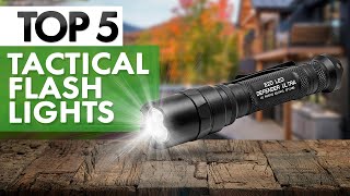 TOP 5 Best Tactical Flashlights in 2023 [upl. by Cannon]