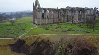 Bolton Abbey Yorkshire by DJI Mavic Pro Drone [upl. by Elodie146]