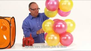 Curso de Decoracion con Globos Parte 5 [upl. by Repmek628]