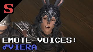 FFXIV Emote Voices Male Viera [upl. by Teressa]