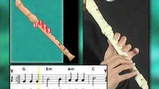 Ex012 How to Play Recorder  Recorder Lessons for Beginners [upl. by Leduar707]