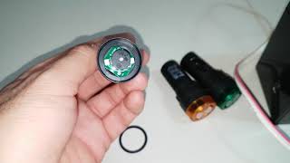 12 Volt Sesli ve Işıklı Buzzer Uyarı [upl. by Gault]