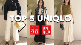 TOP 5 UNIQLO ESSENTIALS and 5 TO AVOID [upl. by Jasmina]