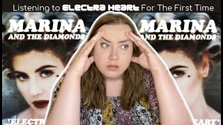 ELECTRA HEART Rhymes With WORK OF ART Marina and the Diamonds Reaction [upl. by Yenreit851]