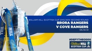 Brora Rangers 11 Cove Rangers  William Hill Scottish Cup Second Round [upl. by Klug661]